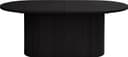 Linea ovalt spisebord 180 x 102 cm 