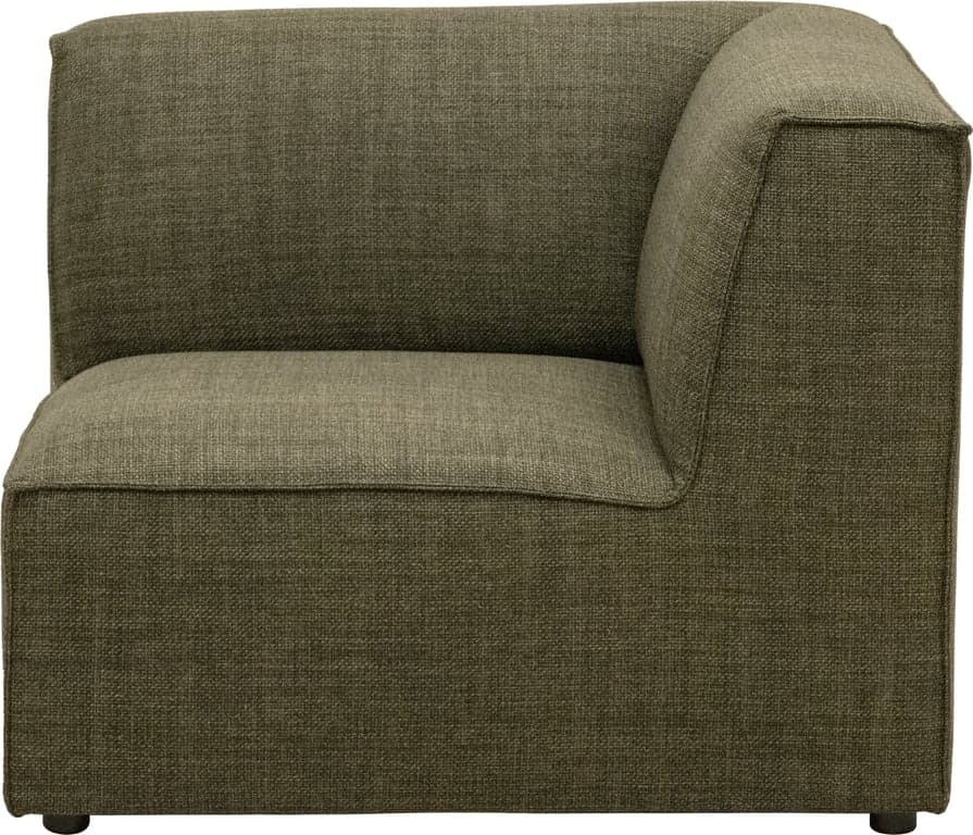 Bilde av San Remo hjørnemodul (Stoff Fjord Olive)