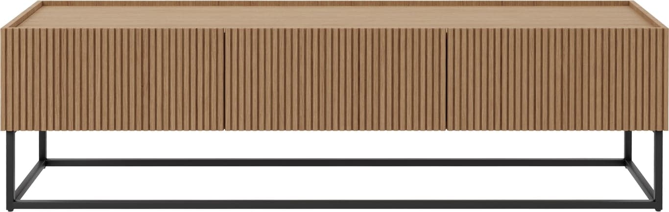 Bilde av Linea TV-benk (180 x 42, H 52 cm, lys naturoljet)