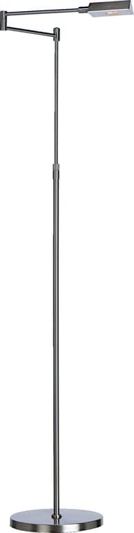 Bilde av Canton gulvlampe (stål, matt krom)