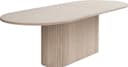 Linea ovalt spisebord 180 x 102 cm 