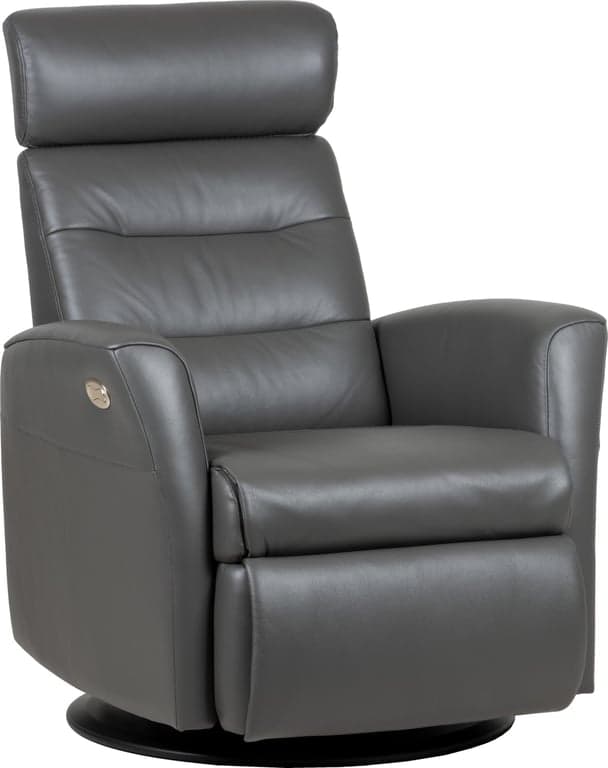 Bilde av Dovre recliner motorisert (med gyngelås, Hud/PVC Essenza Graphite)