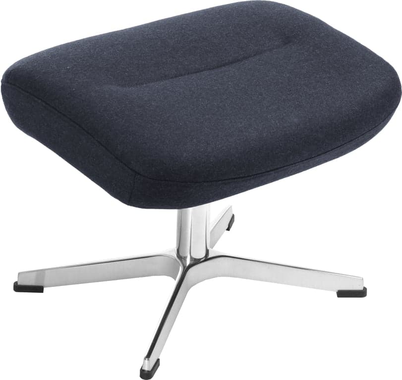 $Bilde av Conform Flow krakk (x-fot alu stoff Sheford dark blue 1383-48)