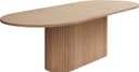 Linea ovalt spisebord 180 x 102 cm 