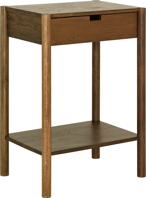 Bilde av Circus nattbord (Brunlakkert heltre eik)