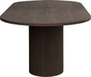 Linea ovalt spisebord 220 x 102 cm