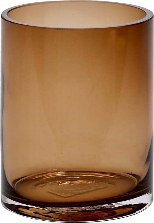 Bilde av Nobel lyslykt  (Ø 25 cm H 35 cm, glass, brun)