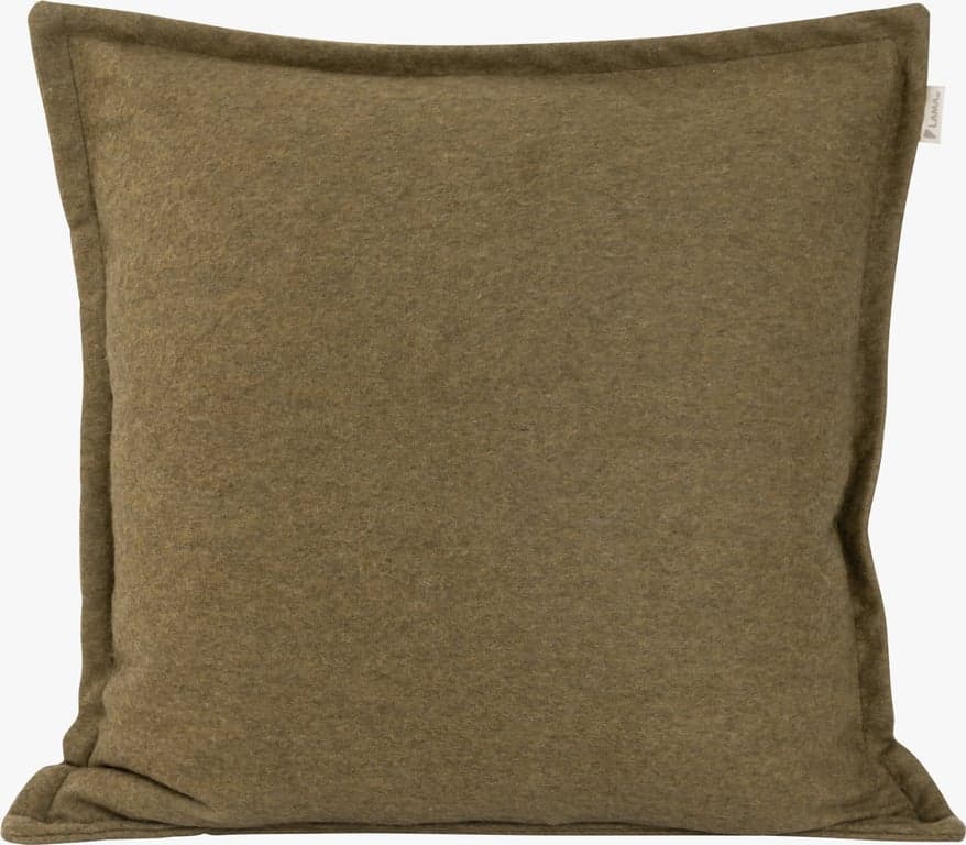 Bilde av Lama putetrekk (ull olivenfarget)