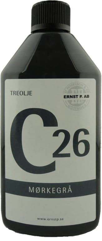 $Bilde av C 26 Olje Mørkgrå (250ml)