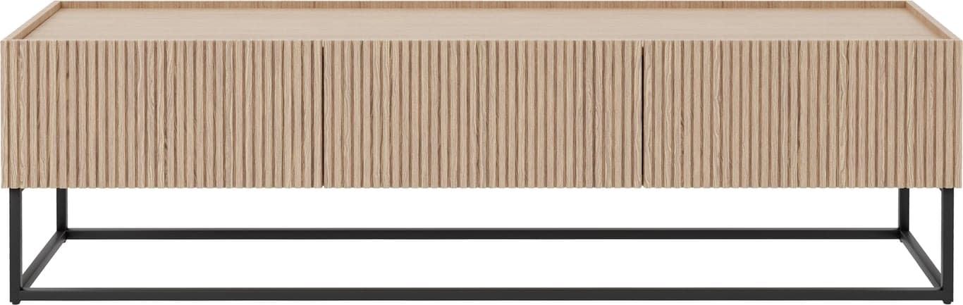 Bilde av Linea TV-benk (180 x 42, H 52 cm, hvitoljet)