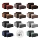 Prime Lux sjeselong med arm venstre