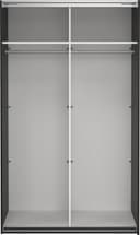 Como skyvedørsgarderobe 120x200cm