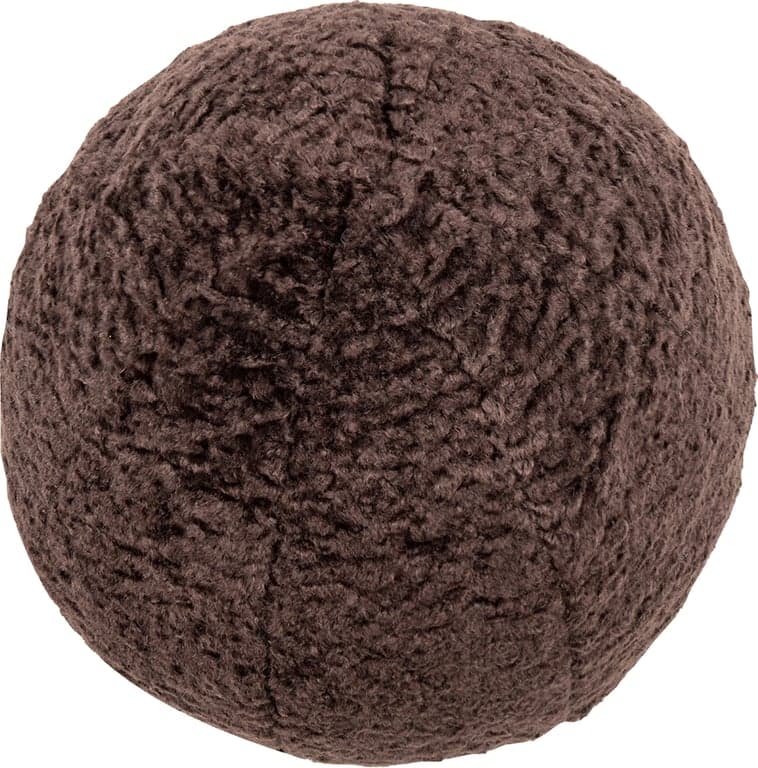 Bilde av Bari pute (3D rund Ø: 25 cm, brun)