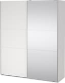 Como skyvedørsgarderobe 180x220cm