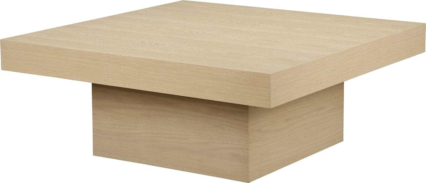 $Bilde av Torino sofabord 100 x 100 cm (Hvitpigmentert eikefiner)