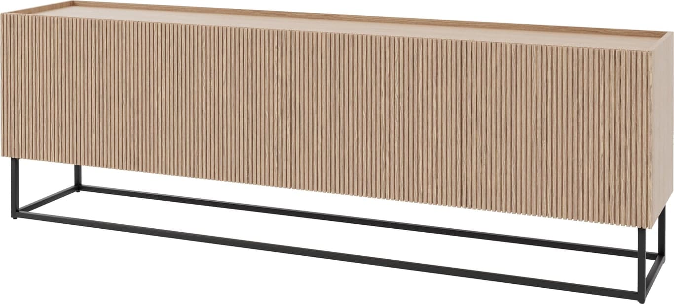 Bilde av Linea skjenk (220 x 45, H 75 cm, hvitoljet )