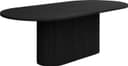 Linea ovalt spisebord 220 x 102 cm