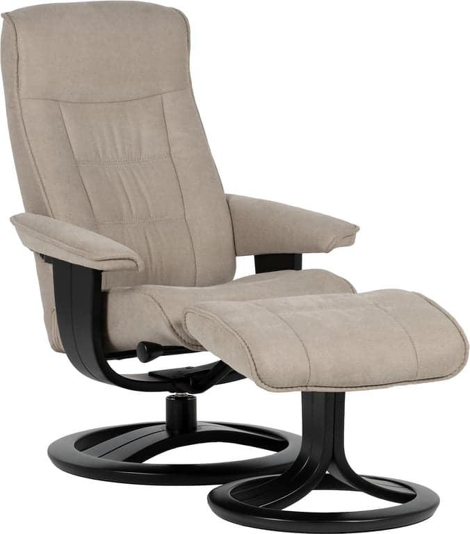 $Bilde av Bravo hvilestol (m/skammel, stoff Enjoy Rabbit)