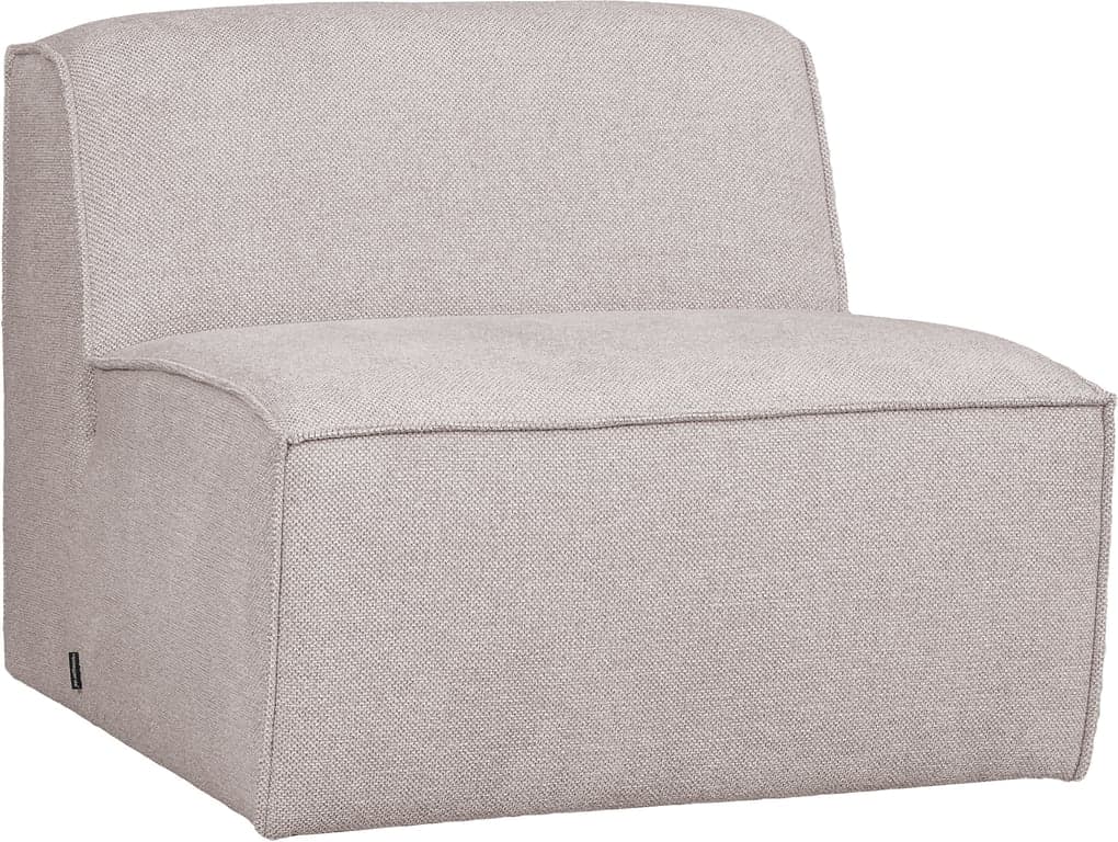 $Bilde av Hjellegjerde Urban stol (1,5 seter i stoff Maldino Light brown, leppesøm)