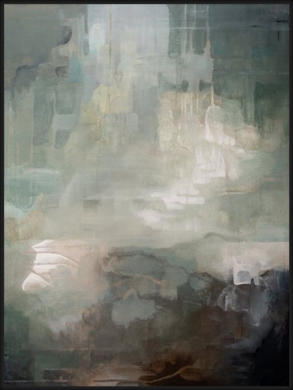 Bilde av Canvas I wanna lock in your love (90 x 120 cm, m/svart svevelist)