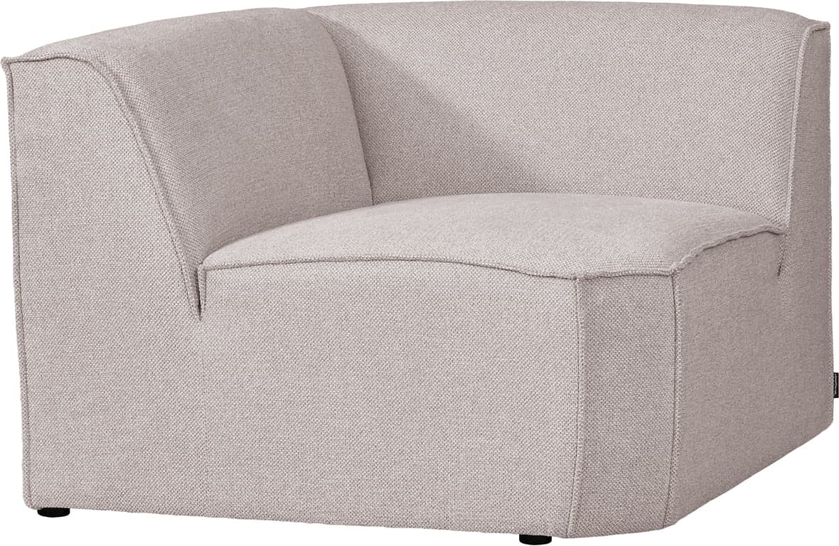 $Bilde av Hjellegjerde Urban hjørne (Hjørnemodul, stoff Maldino Light Brown, leppesøm)