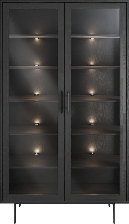 Bilde av Lyssett 10 x led lys (svart)