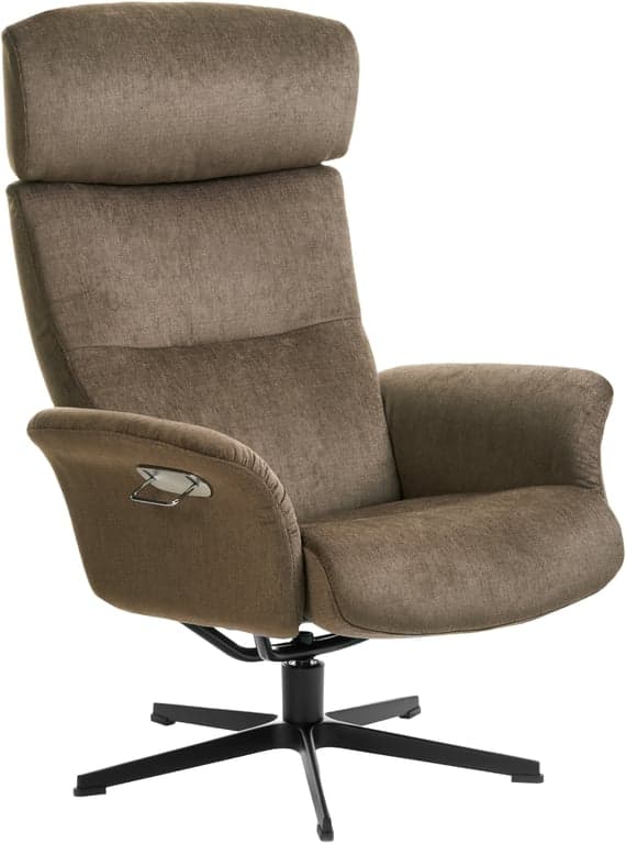 Bilde av Conform Master hvilestol classic (svingfot alu svart stoff Mito 1515-26 Hunter )