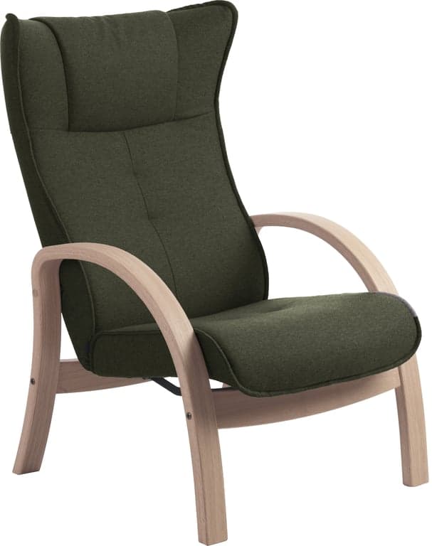 Bilde av Conform Easy hvilestol (Stoff Sheford forest hvitoljet ramme)