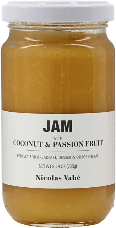 Bilde av Nicolas Vahé syltetøy med kokos og pasjonsfrukt (235 g)