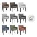 Nobel spisestol m/rett arm