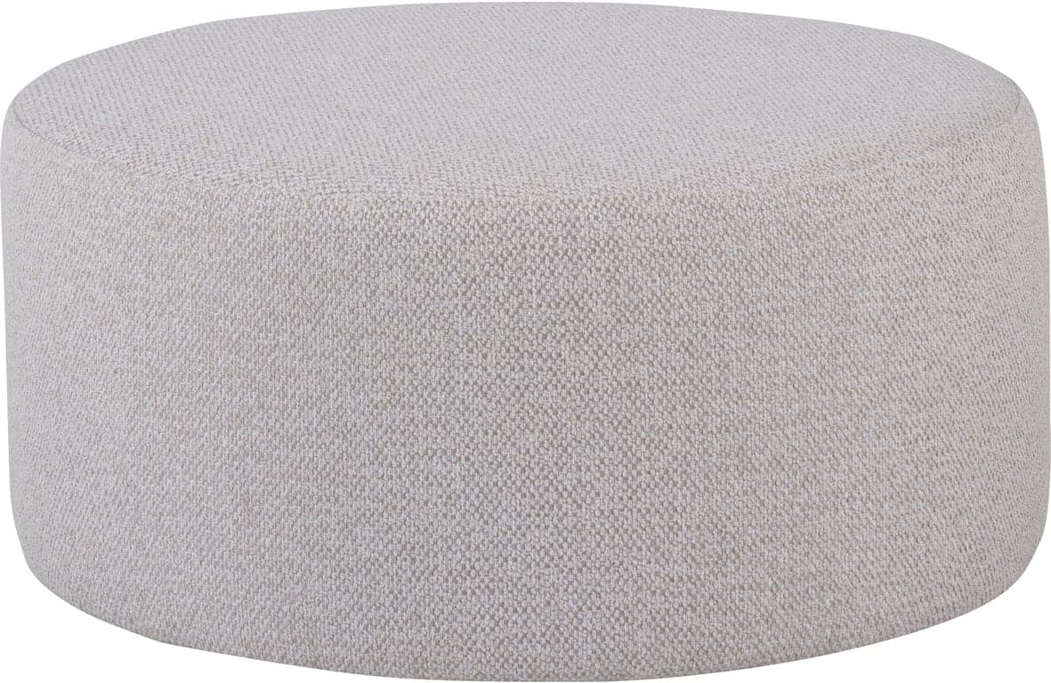 Bilde av Rondo rund pall (Ø62 H40cm, stoff Taffie Thule 422/11 beige)