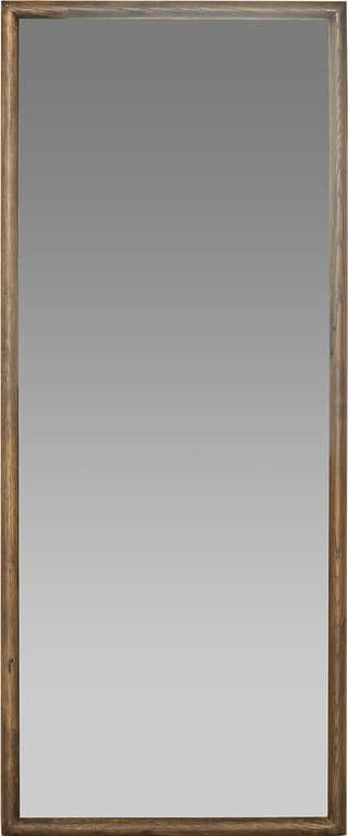 Bilde av Circus speil (50 x 120 cm, brunlakkert heltre eik)
