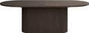 Linea ovalt spisebord 220 x 102 cm