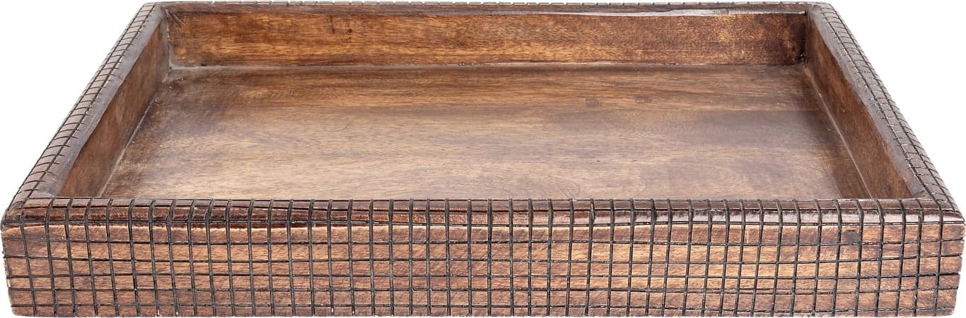 Bilde av Lama Leuven brett (45 x 32 cm, rutemønstret)