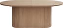 Linea ovalt spisebord 180 x 102 cm 