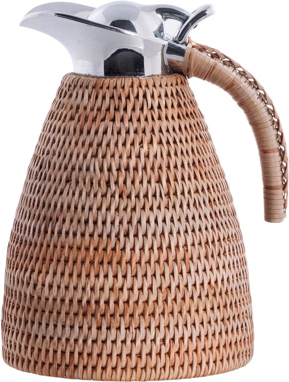 $Bilde av Norah termokanne (Rattan, natur)