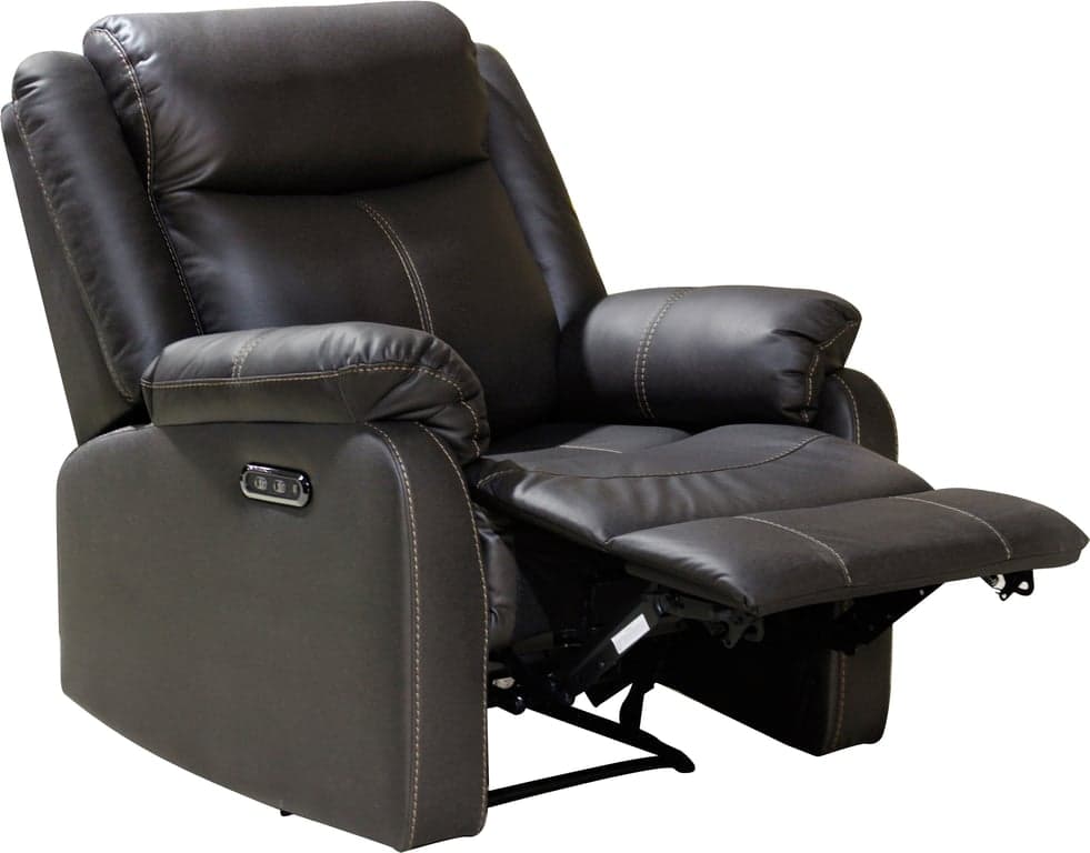 $Bilde av Jackson elektrisk recliner (Elektrisk, mørk brun mikrofiber)