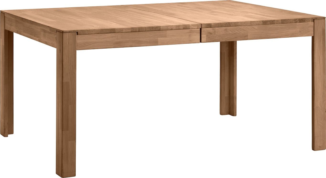 Bilde av Lugano spisebord 160 x 100 cm  ( med uttrekk, mellombrun heltre eik)