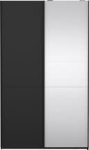 Como skyvedørsgarderobe 120x200cm 