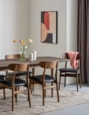 Berlin spisebord  160 - 240 x 85 cm