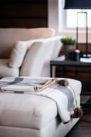 Lama lampeskjerm svart