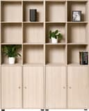 Square bokreol hvitoljet