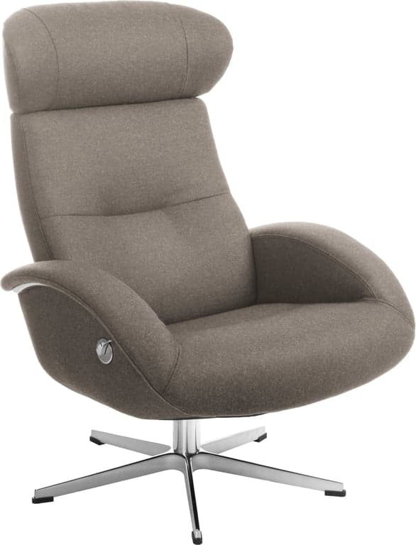 $Bilde av Conform Flow hvilestol (Svingfot alu stoff Sheford mole 1383-63)