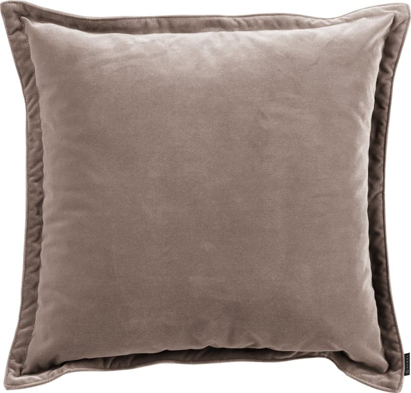 Bilde av Nobel pyntepute (med kant 55x55 cm, stoff Royal Light brown)