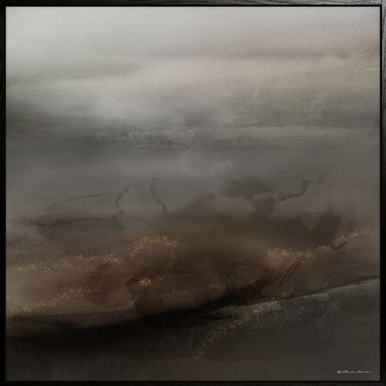 Bilde av Canvas Beyond the Veil 113x113 (113 x 113 cm, m/svart svevelist)