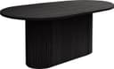 Linea ovalt spisebord 180 x 102 cm 