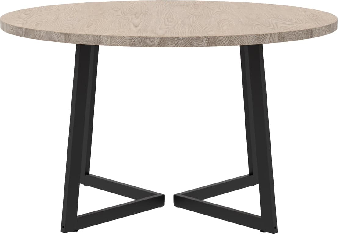 $Bilde av Boston spisebord rundt Ø 120 cm (heltre eik hvitoljet)