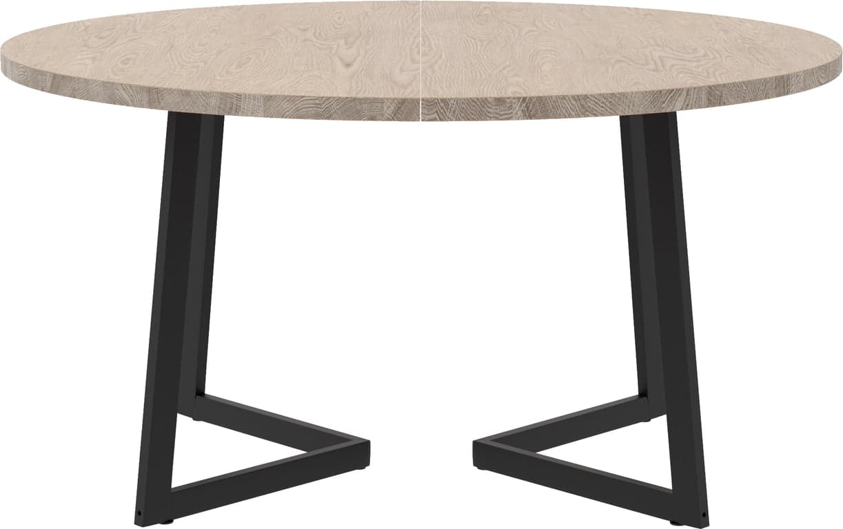 $Bilde av Boston spisebord rundt Ø 140 cm ( heltre eik hvitoljet)