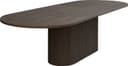 Linea ovalt spisebord 220 x 102 cm