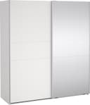 Como skyvedørsgarderobe 180x200cm